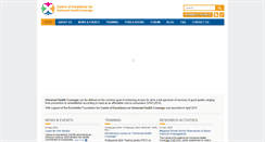 Desktop Screenshot of coe-uhc.org