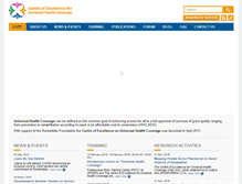 Tablet Screenshot of coe-uhc.org